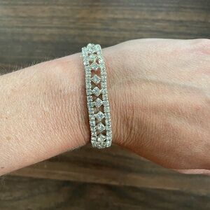 Elegant Silver Star Bracelet